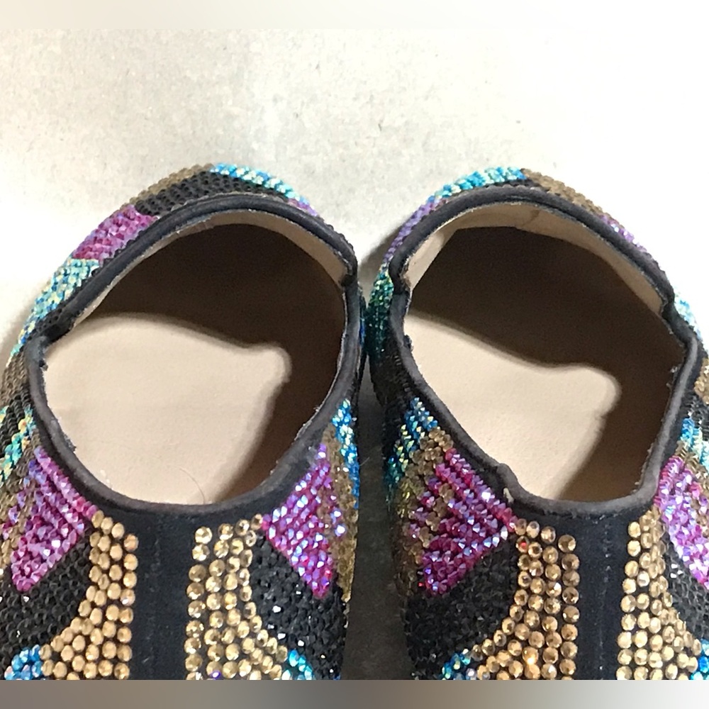 Steve Madden Concord Size 7 Multi-Colored Rhinest… - image 8